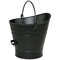Achla Small Coal Hod or Pellet Bucket in Powder Coated Black Iron - B000ASGM2M